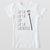 Grappige Lacrosse Kerstmis T-shirt (Laagn)