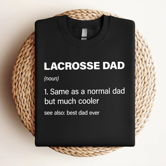 Grappige Lacrosse Vader Definitie T-shirt