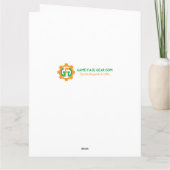 Grappige Lacrosse Wenskaart Verjaardag Kaart (Achterkant)