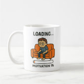 Grappige Lade Motivatie 1% Koffiemok (Links)