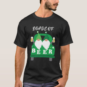 Grappige ladingen bier N Leprechaun Funny St Patri T-shirt