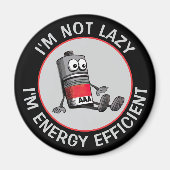 Grappige lage batterij magneet (Voorkant)