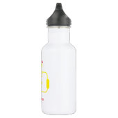 Grappige Lage Batterij RVS Fles (Rechts)