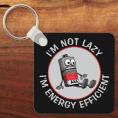 Grappige lage batterij sleutelhanger (Voorkant)
