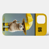 Grappige lama in regenlaarzen - Beach Humor Case-Mate iPhone Case (Achterkant (horizontaal))