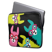 Grappige Lama Kleurrijke Kameelachtige  Laptop Sleeve (Voorkant Links)