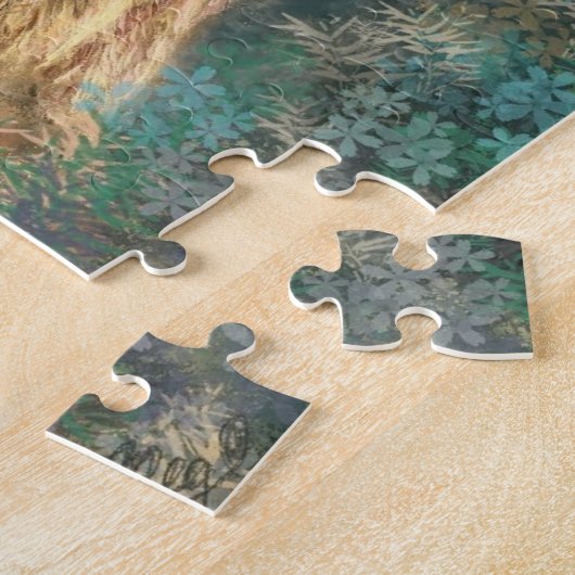 Grappige lama puzzel (Zijkant)