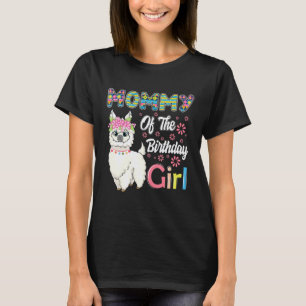 Grappige Lama Verjaardag Moeder Van Het Verjaardag T-shirt