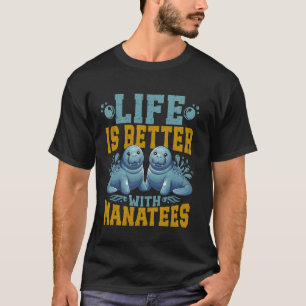 Grappige Lamantijn Zeekoe T-shirt