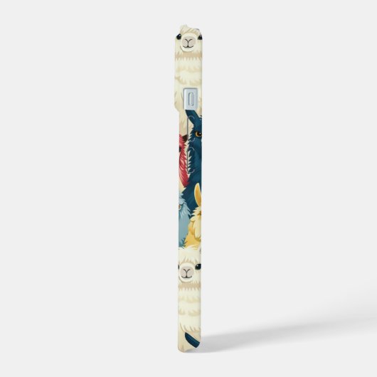 Grappige Lamas iPhone Case iPhone 15 Case (Linkerkant)