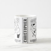 Grappige landelijke pub maaltijd. Pub Food Gag op Koffiemok (Center)