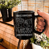 Grappige Landmeter, Cartografie Leraar, Kaarten Koffiemok