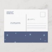 Grappige Late Kerstmis Familiefoto Feestdagenkaart (Achterkant)