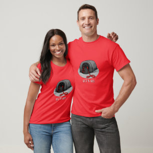 Grappige Laten we gaan! voor een wandeling Pekinge T-shirt