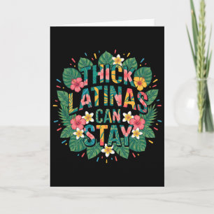 Grappige Latina trots dikke Latinas kunnen lichaam Kaart