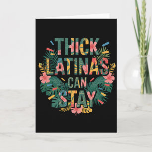 Grappige Latina trots dikke Latinas kunnen lichaam Kaart