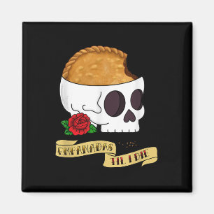 Grappige Latinx Empanada Til I Die Tattoo Geïnspir Magneet