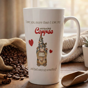 Grappige Latte Mok – Kabouter Koffie Cadeau voor V