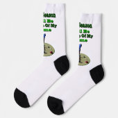 Grappige Lawn Bowls Dit Seizoen, Crewpullen Sokken (Links)