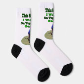 Grappige Lawn Bowls Dit Seizoen, Crewpullen Sokken (Rechts)