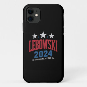 Grappige Lebowski Politieke Verkiezingsstem 2024 Case-Mate iPhone Case