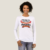 Grappige leeftijd heeft voordelen quote Tri-Blend shirt (Voorkant)