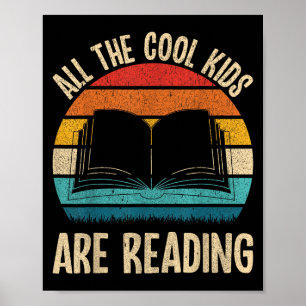 Grappige leesboeken Nerd Bookish Library Boekenpla Poster