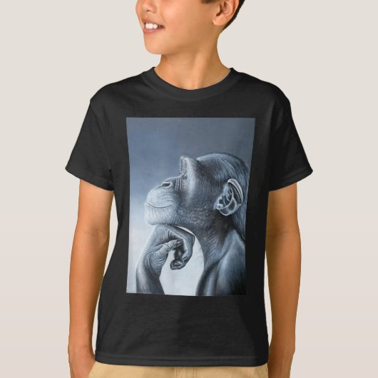 Grappige Leeuw Aap Meme Ragebait Meme Brainrot Gen T-shirt (Voorkant)