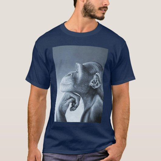 Grappige Leeuw Aap Meme ragebait Meme Brainrot gen T-shirt (Voorkant)