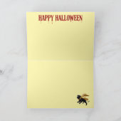 Grappige Leeuw Halloween Kaart (Binnen)