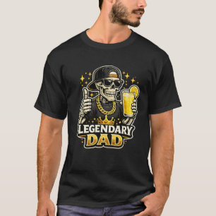 Grappige Legendarische Vader Limonade Koel Skelet  T-shirt