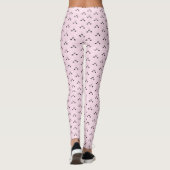 Grappige Leggings met Curiosity Eyes - Smile (Achterkant)