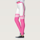 Grappige Leggings met Over De Knie Soks (Links)