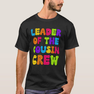 Grappige leider van de neef Crew familie neven Squ T-shirt
