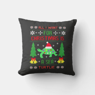 Grappige lelijke alles wat ik voor kerstmis wil is kussen