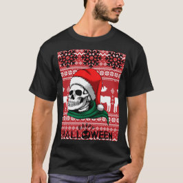 Grappige lelijke Halloween Kersttrui T-shirt