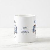 Grappige lelijke kerst trui competitie prijs koffiemok (Center)