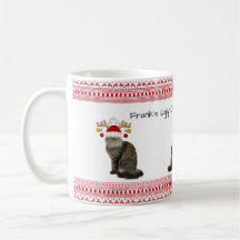 Grappige Lelijke Kerstmok - Chagrijnige Katten