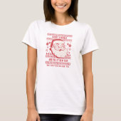 Grappige Lelijke Kersttrui Custom Pickleball T-shirt (Voorkant)