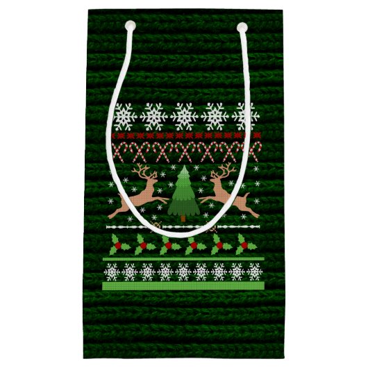 Grappige Lelijke Kersttrui Geïnspireerd Klein Cadeauzakje (Voorkant)