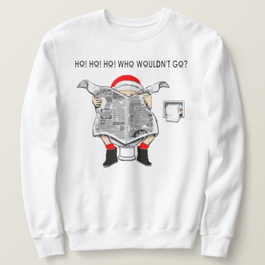 Grappige lelijke kersttrui shirt (Design voorkant)