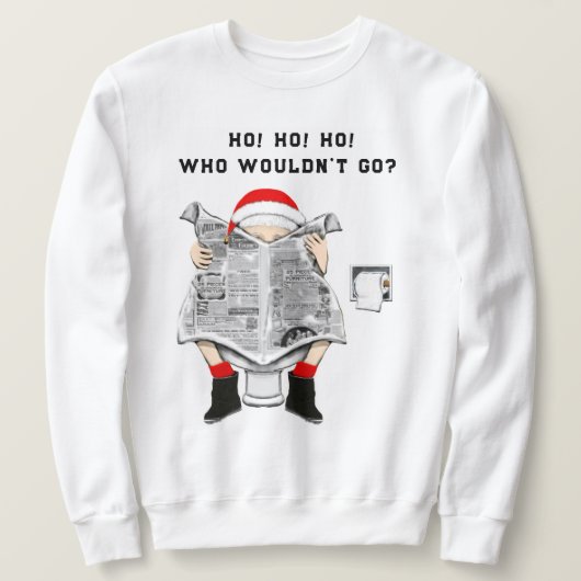 Grappige lelijke kersttrui trui (Design voorkant)