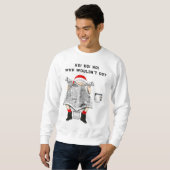 Grappige lelijke kersttrui trui (Voorkant volledig)