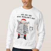 Grappige lelijke kersttrui trui (Voorkant)