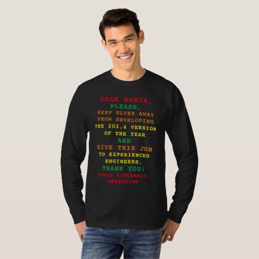 Grappige Lelijke Sweater Programmeur 2023 Kerstmis T-shirt (Voorkant volledig)