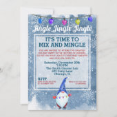 Grappige lelijke trui kabouter kerstfeest kaart (Voorkant)