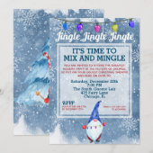 Grappige lelijke trui kabouter kerstfeest kaart (Voorkant / Achterkant)