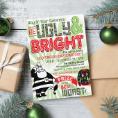 Grappige lelijke trui kerst party uitnodiging