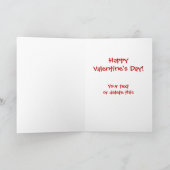 Grappige Lemur hou zoveel van je Valentijnsdag Feestdagen Kaart (Binnen)