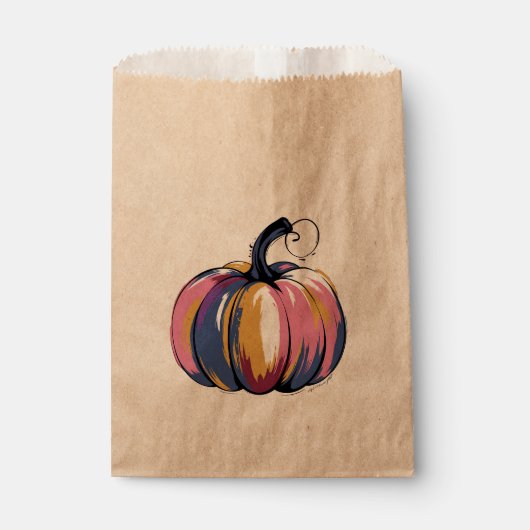 Grappige Leopard Pompoen Halloween Herfst Bedankzakje (Voorkant)